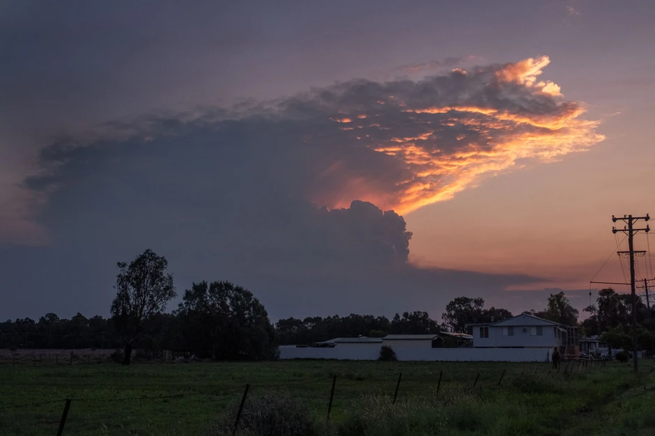 Pirokumulonimbus u Australiji