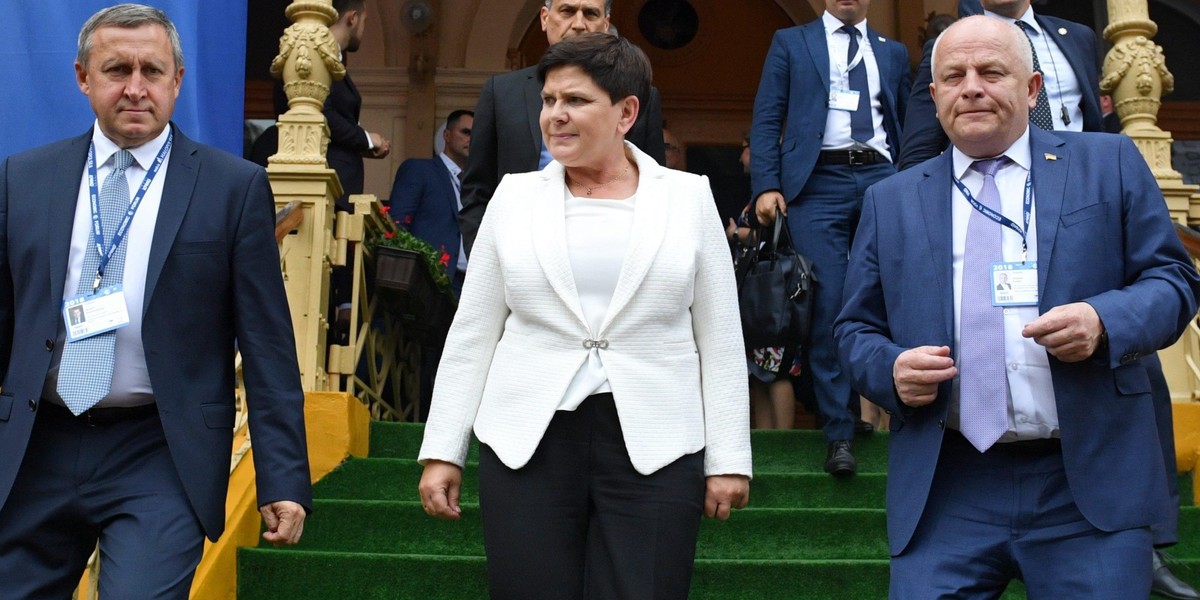 Beata Szydło w Krynicy