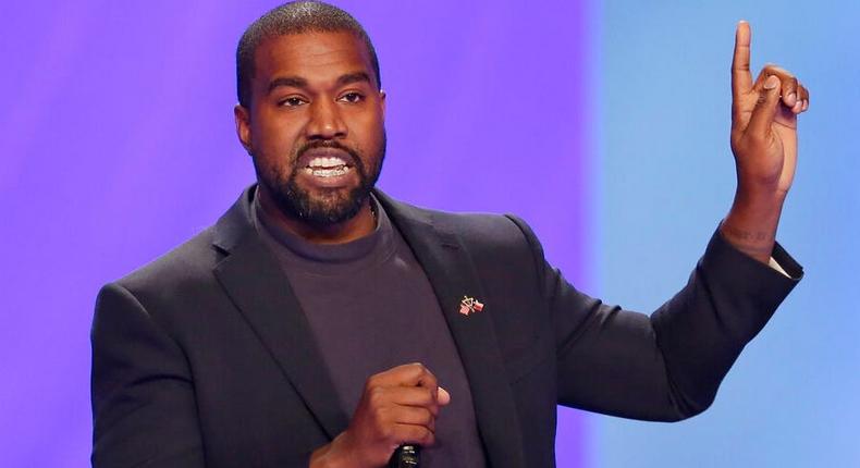 Kanye West alias Ye. The musician has fallen out with a number of sponsors after anti-Semitic comments. AP Photo/Michael Wyke, File