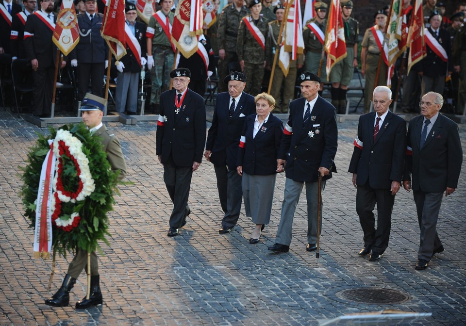 WARSZAWA ROCZNICA WYBUCHU POWSTANIA APEL POLEGŁYCH