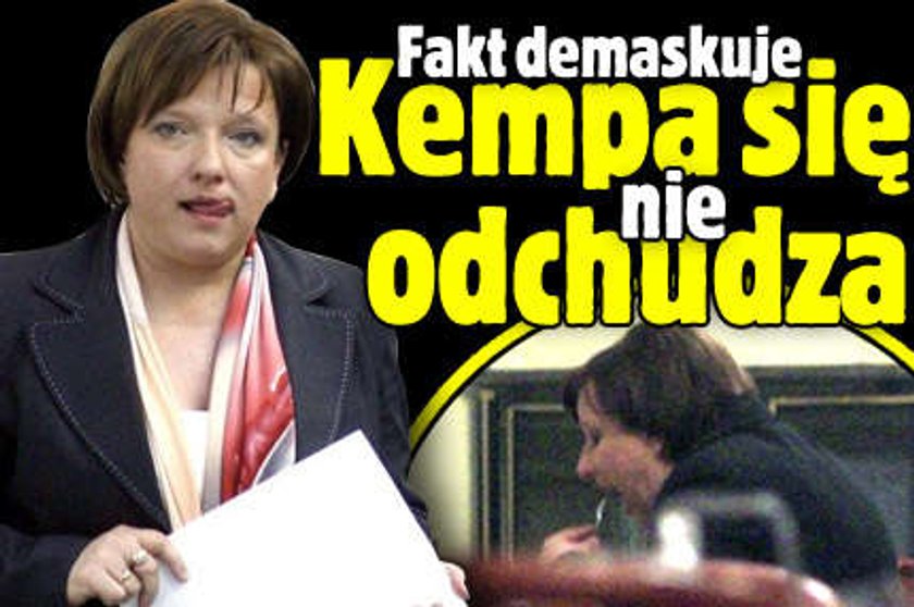 Fakt demaskuje: Kempa się nie odchudza!