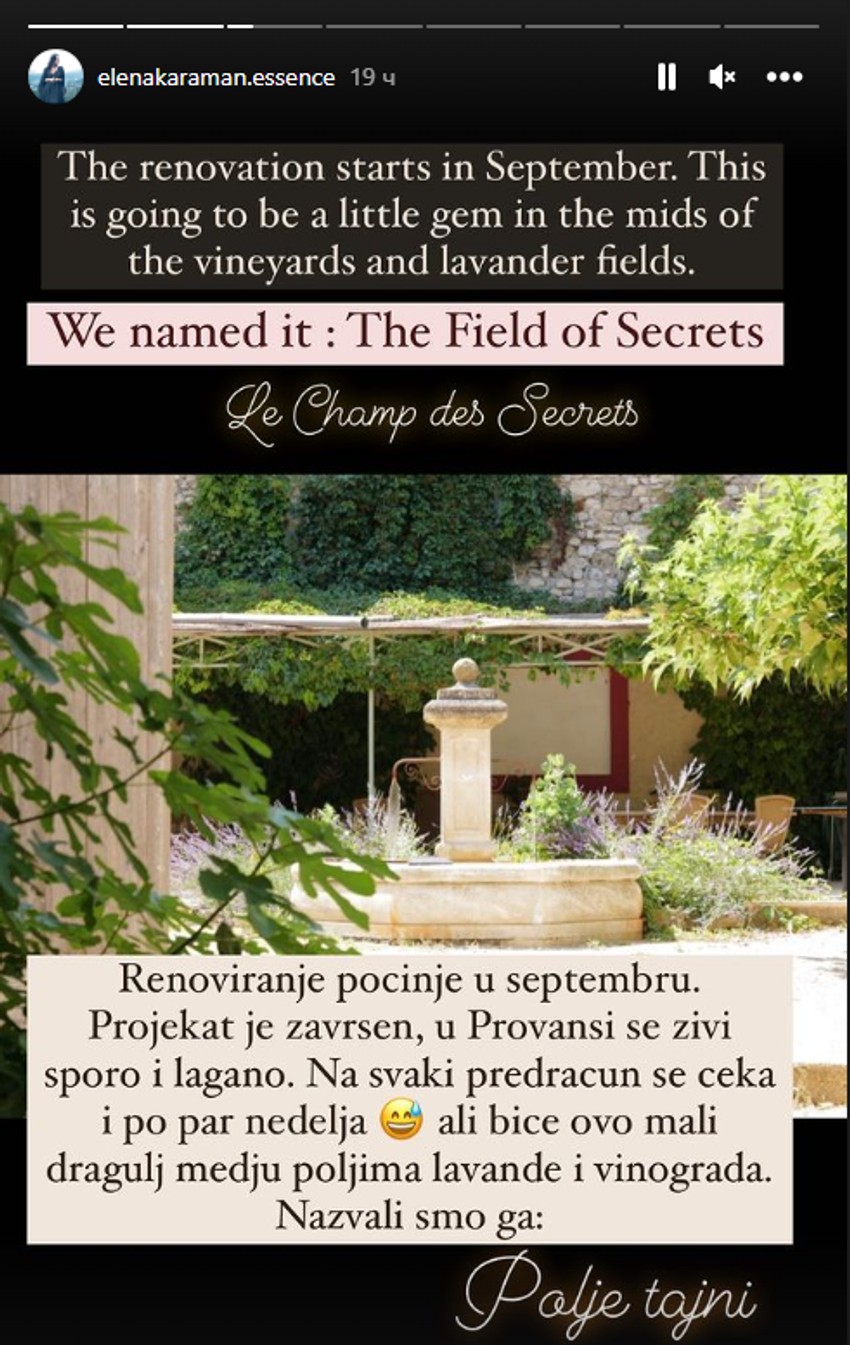 Elena Karić pokazala novu kuću