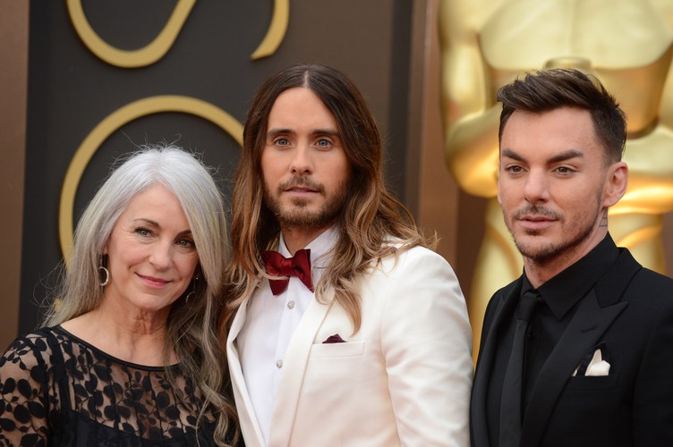 Jared Leto z mamą Constance i bratem