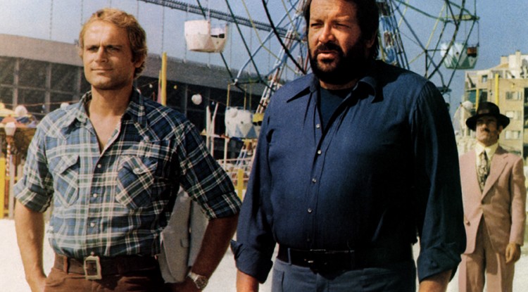 Bud Spencer és Terrence Hill a különben megint dühbe jövünk című filmben