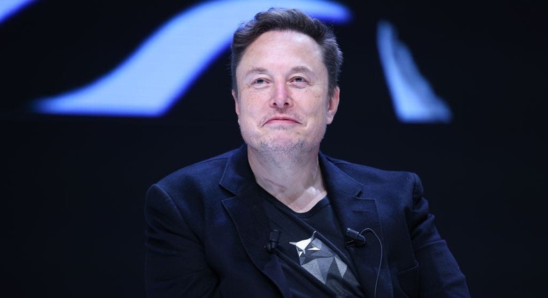 Elon Musk said xAI has brought the most powerful AI training system in the world online. Marc Piasecki/Getty Images