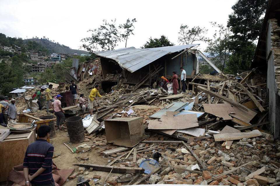 NEPAL EARTHQUAKE AFTERMATH (Nepal earthquake)