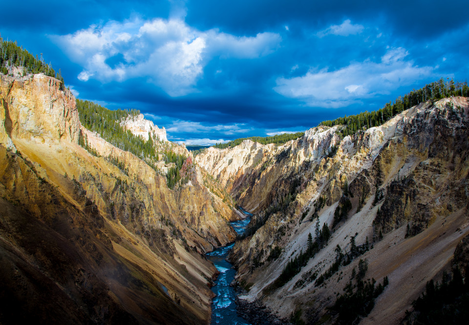 Kanion rzeki Yellowstone