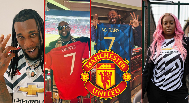 Pulse Sports reviews 8 Nigerian celebrities who are Manchester United fans