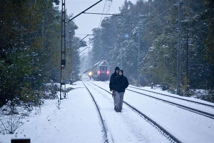 Dramat pasażerów pod Warszawą