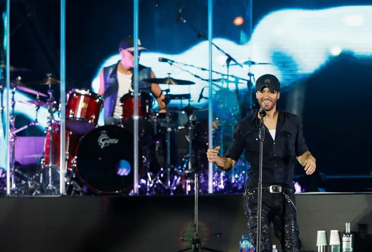 Enrique Iglesias w Madrycie. Grudzień 2019