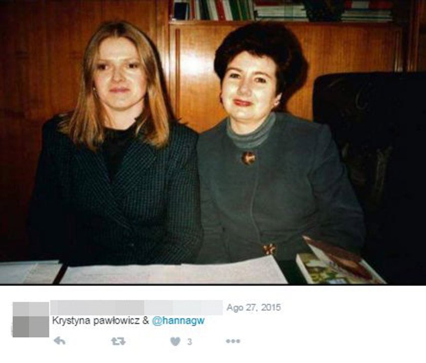 Krystyna Pawłowicz i Hanna Gronkiewicz-Waltz