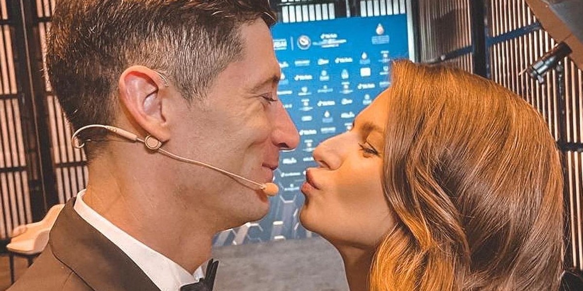 Robert Lewandowski i Anna Lewandowska na gali Globe Soccer Awards Dubai 2021 błyszczeli jak milion dolarów!