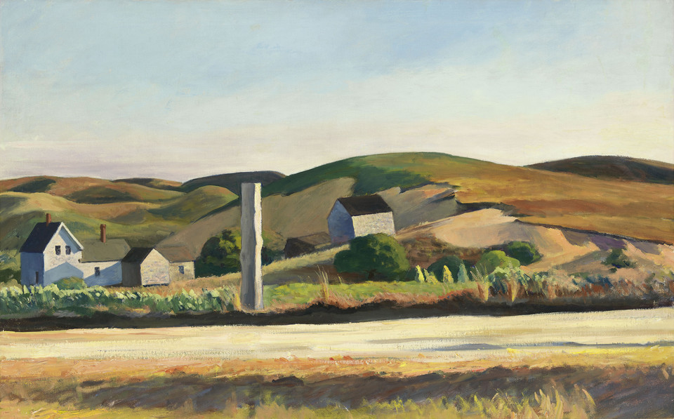 Edward Hopper, "Road and Houses, South Truro" (1930-33)
