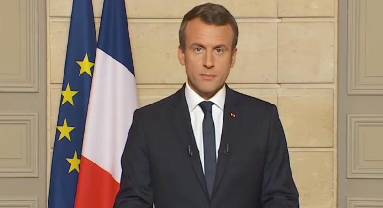 French President Emmanuel Macron.