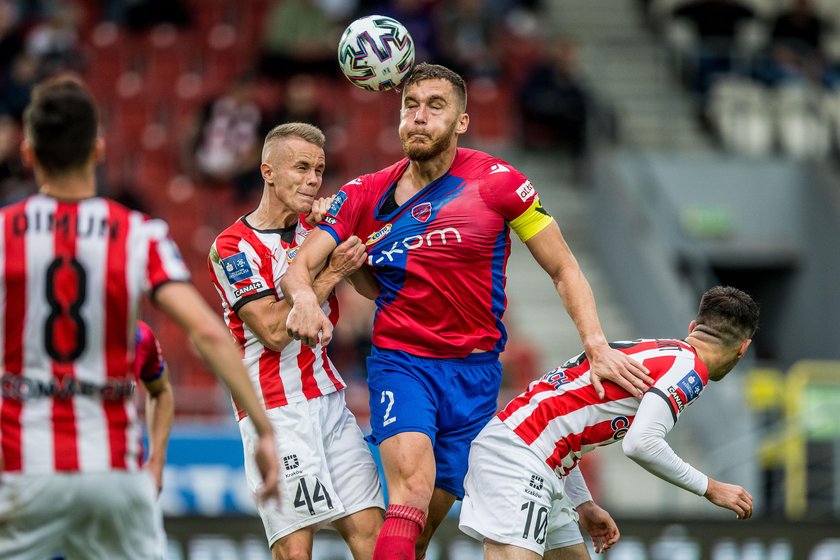 Pilka nozna. PKO Ekstraklasa. Cracovia Krakow - Rakow Czestochowa. 26.09.2020