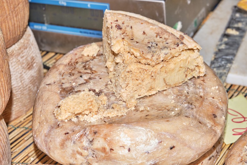 Casu Marzu, a cheese fermented by maggots, isn't for the faint of heart — or stomach.