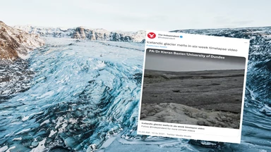Tak szybko topnieją lodowce na Islandii. Zobacz niepokojący film [WIDEO]