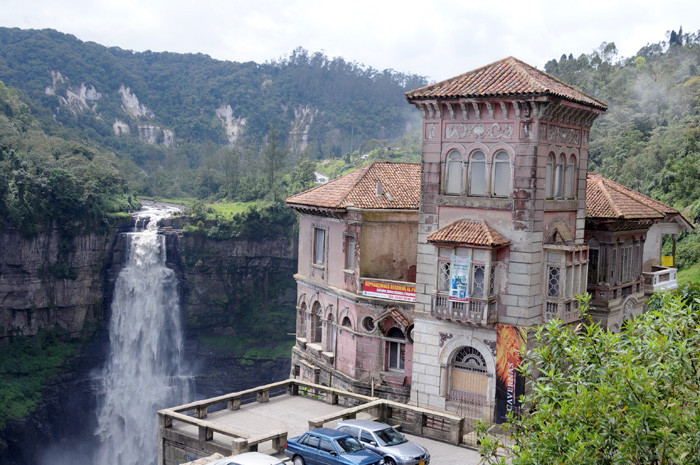 Hotel del Salto i wodospady Tequendama