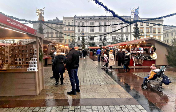 Jarmark Bożonarodzeniowy na krakowskim Rynku