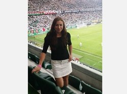 Justyna Kowalczyk przyniosła szczęscie piłkarzom Legii Warszawa