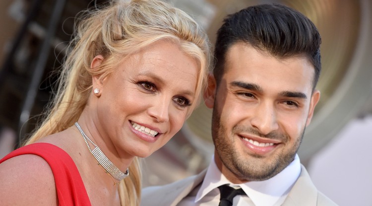 Britney Spears és vőlegénye Sam Asghari Fotó: Getty Images