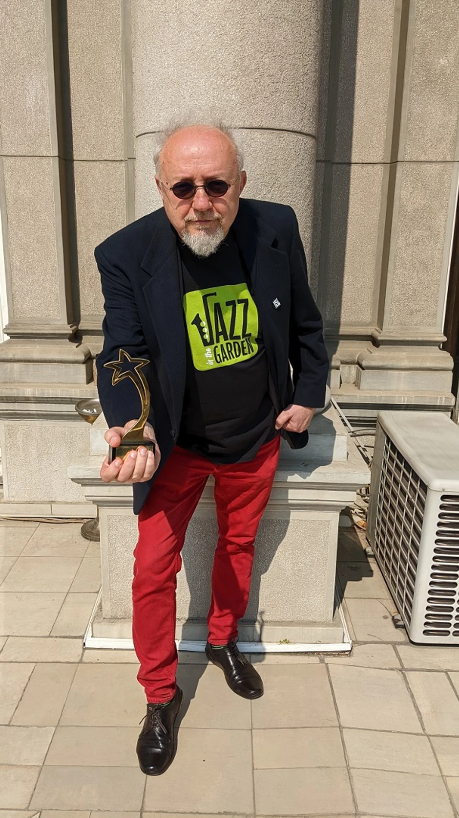 Viktor Čikeš, organizator Jazz in the Garden