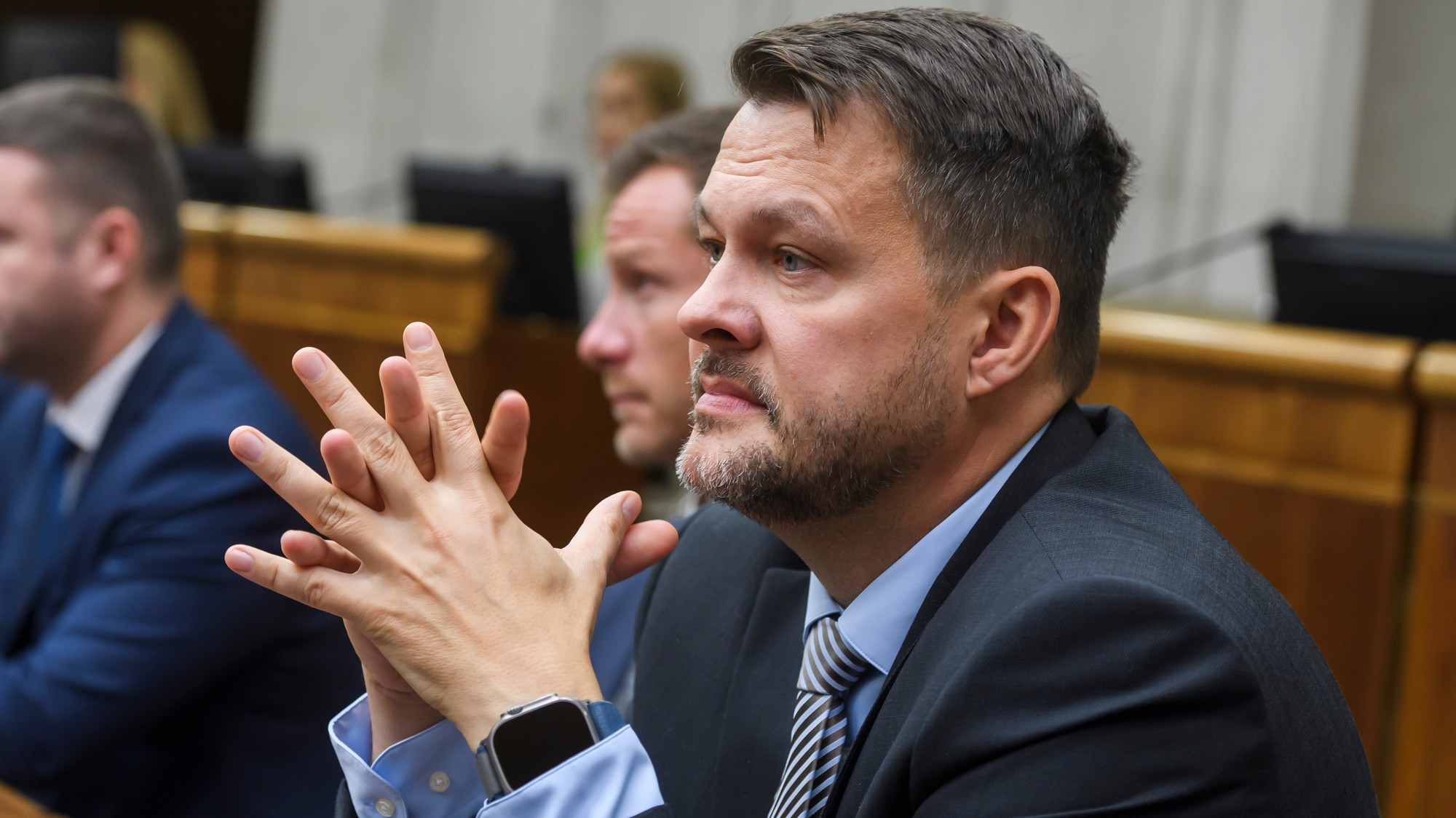 Minister investícií, regionálneho rozvoja a informatizácie SR Samuel Migaľ (nominant Smer-SD).