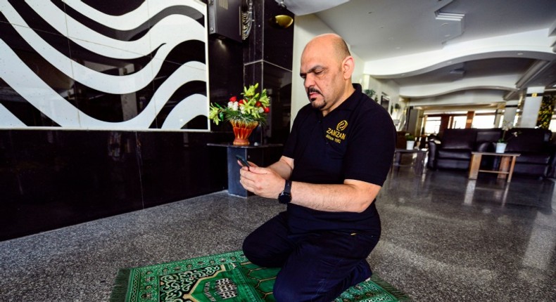 'I'm dreaming of visiting the Imam Ali shrine, which we Shiites normally pray at every single night in Ramadan,' lamented Numan al-Saadi, a Najaf resident