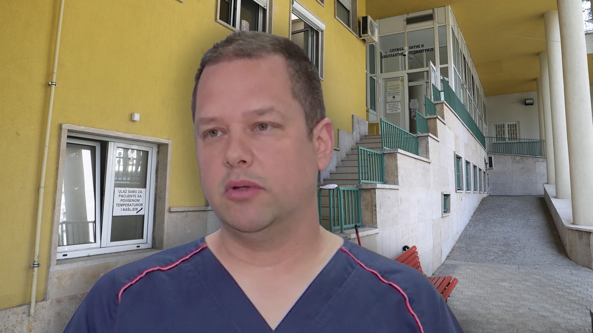 Doktor Vladimir Radlović iz Univerzitetske dečije klinike u Tiršovoj