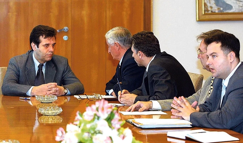 Sastanak sa Vojislavom Koštunicom nakon 5. oktobra