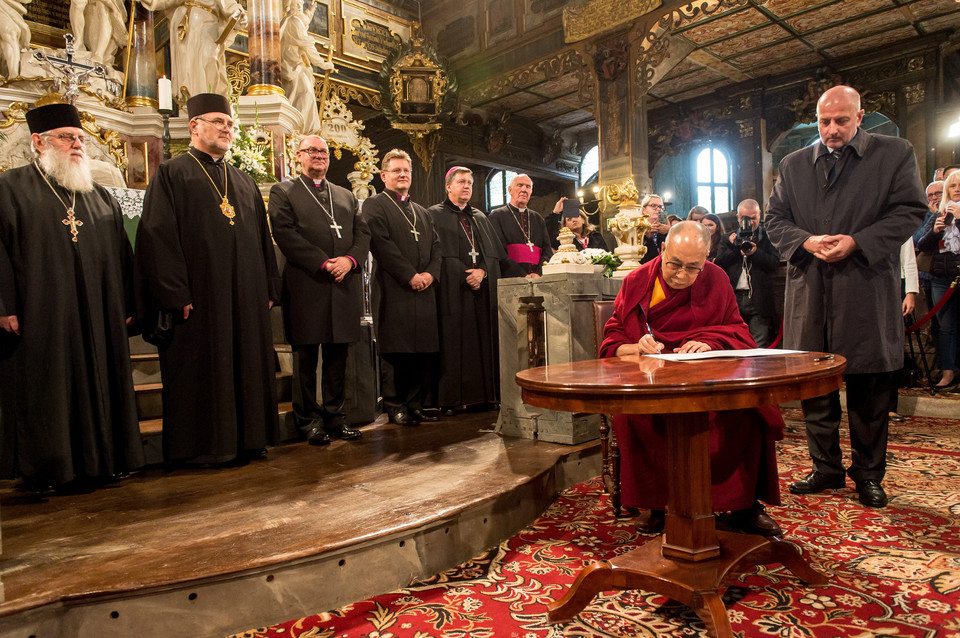 Dalajlama XIV w Polsce