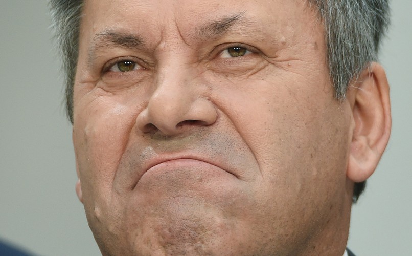 Kandydat na wicepremiera i ministra gospodarki Janusz Piechociński podczas oficjalnego ogłoszenia składu rządu Ewy Kopacz