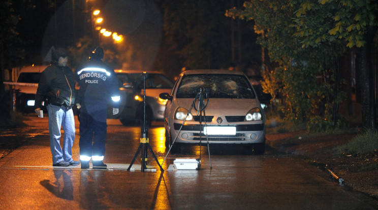 Lövöldözés történt a XVIII. kerületben /Fotó: MTI