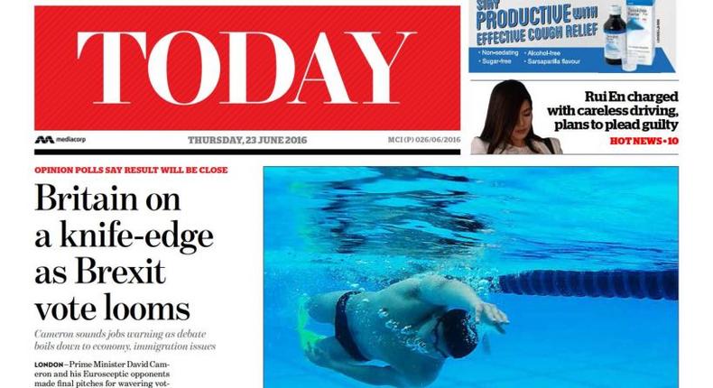 Germany's Bild promises Brits sunloungers, goals in EU plea