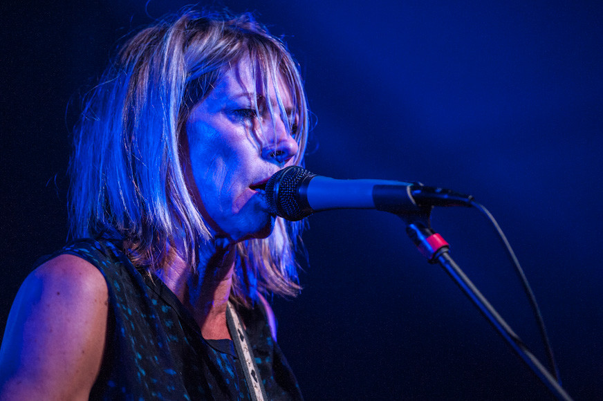 OFF Festival 2012 - Kim Gordon (fot. Monika Stolarska / Onet)