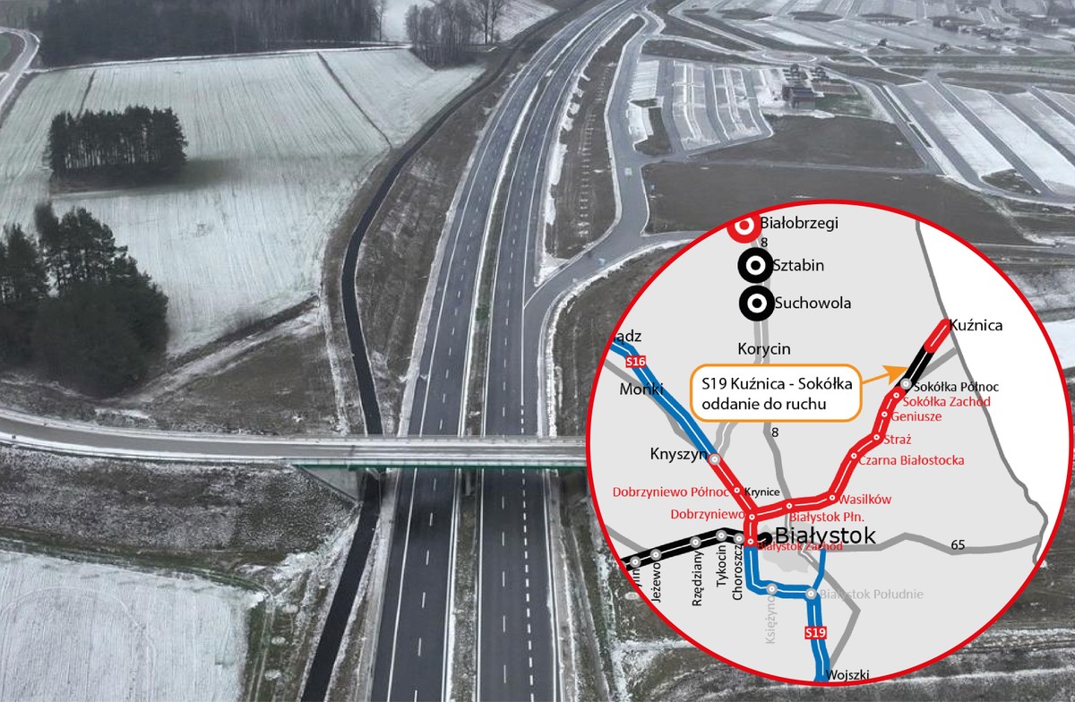 S19 Kuźnica - Sokółka - nowy odcinek