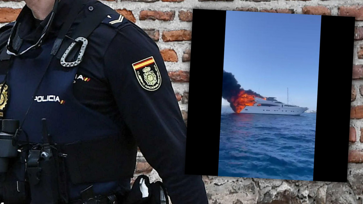 Wielki pożar na hiszpańskich wodach. Luksusowy jacht stał się kulą ognia