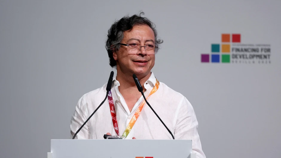 Kolumbijski predsednik Gustavo Petro je već tri godine je na vlasti | Foto: Claudia Greco/Reuters