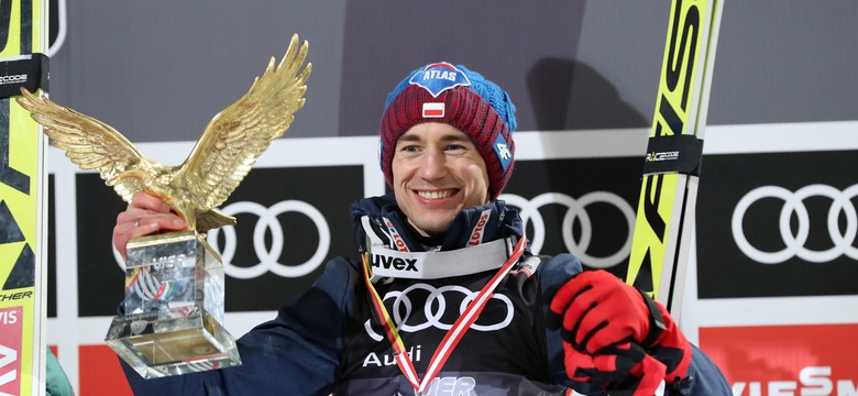 Dominator! Kamil Stoch wygrał wszystkie konkursy 66. Turnieju Czterech Skoczni