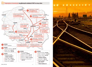 Inwestycje kolejowe w 2014 roku spowodują poważne utrudnienia