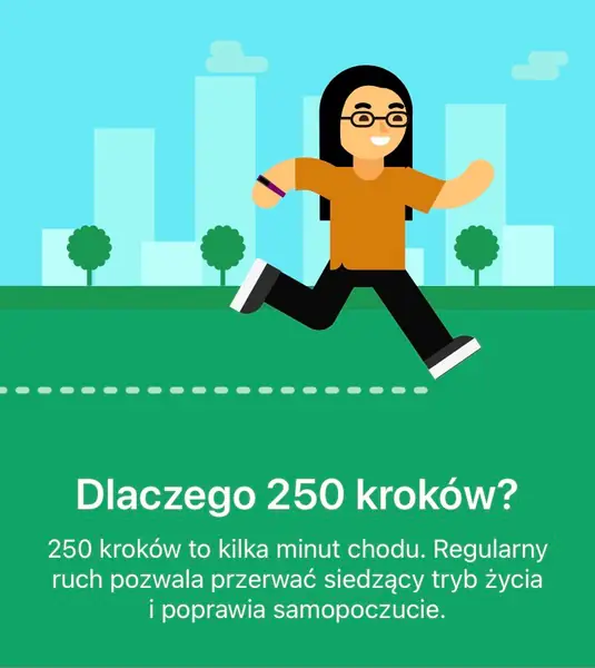 Screeny z aplikacji Fitbit