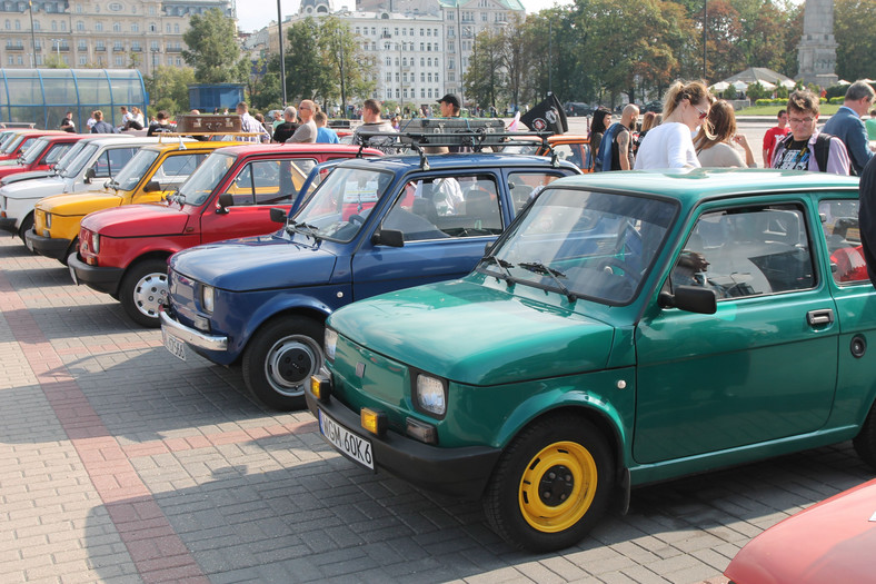 13 Ogólnopolski Zlot Fiata 126p w Warszawie