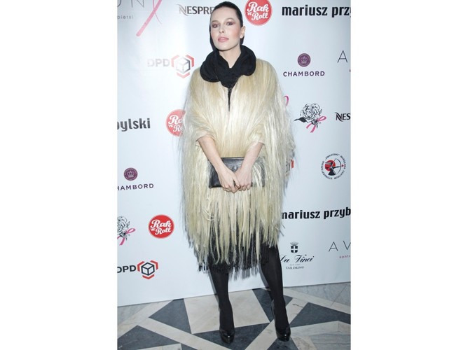 Gwiazdy na pokazie kolekcji DIGITAL Mariusza Przybylskiego: Ramona Rey.