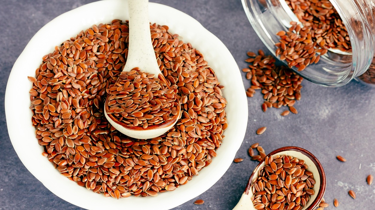 Ľanové semienka v strave.