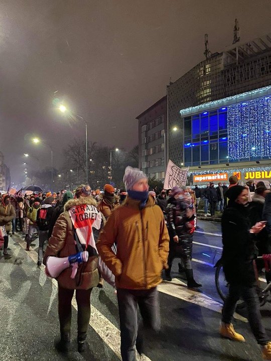 Kraków - Protesty przeciwko decyzji TK 