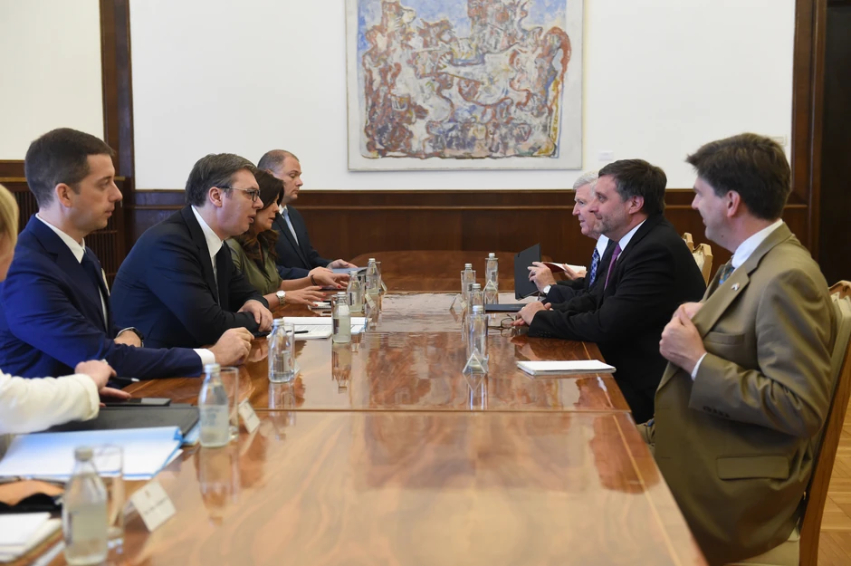 Dvojica državnika su razgovarali i o odnosu Srbije i Amerike