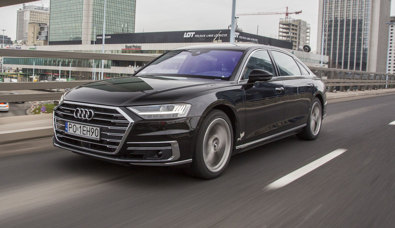 Audi A8 L 55 TFSI quattro - dotyk luksusu