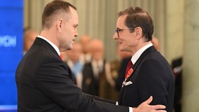 Karol Nawrocki odznaczył Przemysława Babiarza. Prezydent wręczył komentatorowi Order Odrodzenia Polski