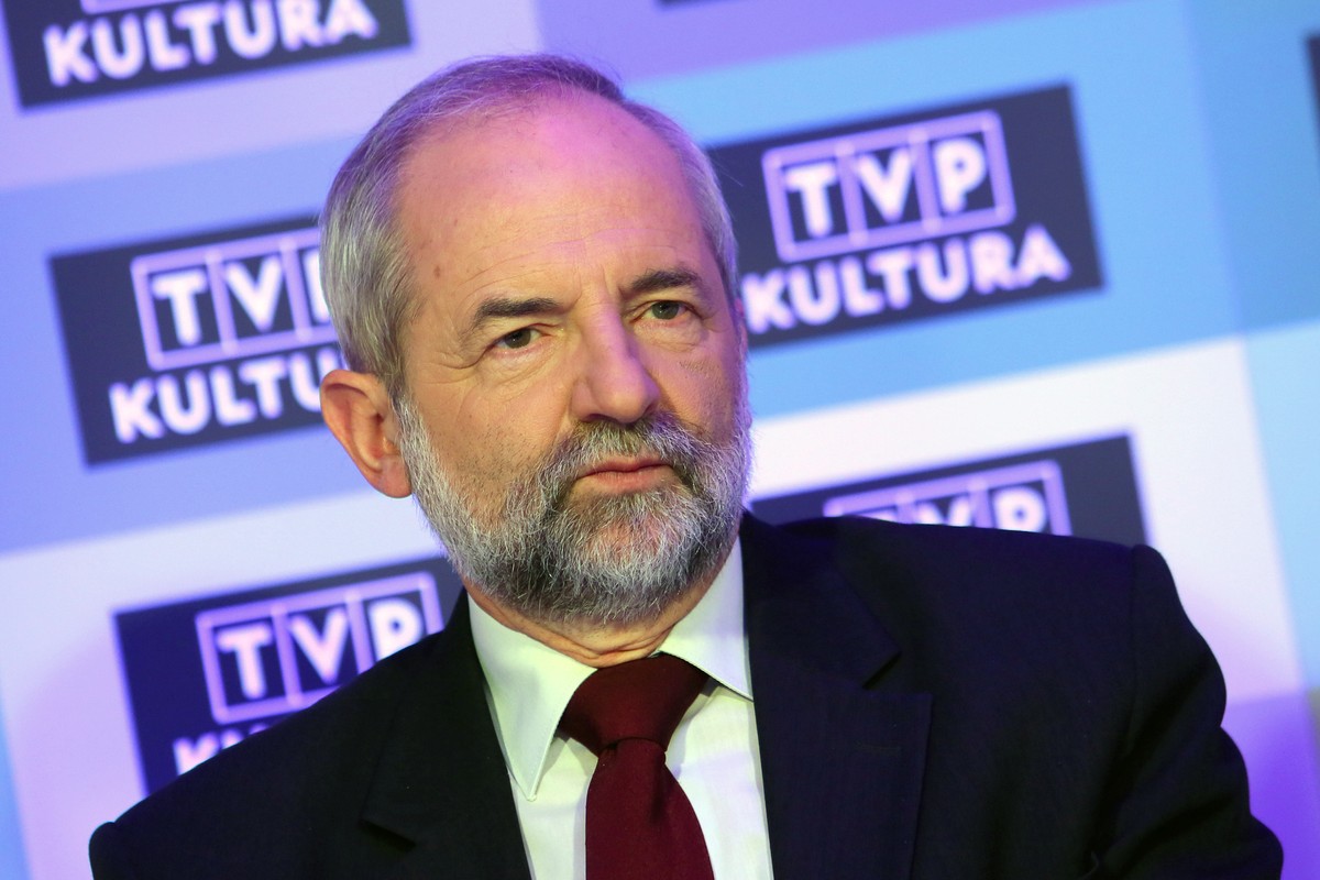 Prezes TVP Juliusz Braun