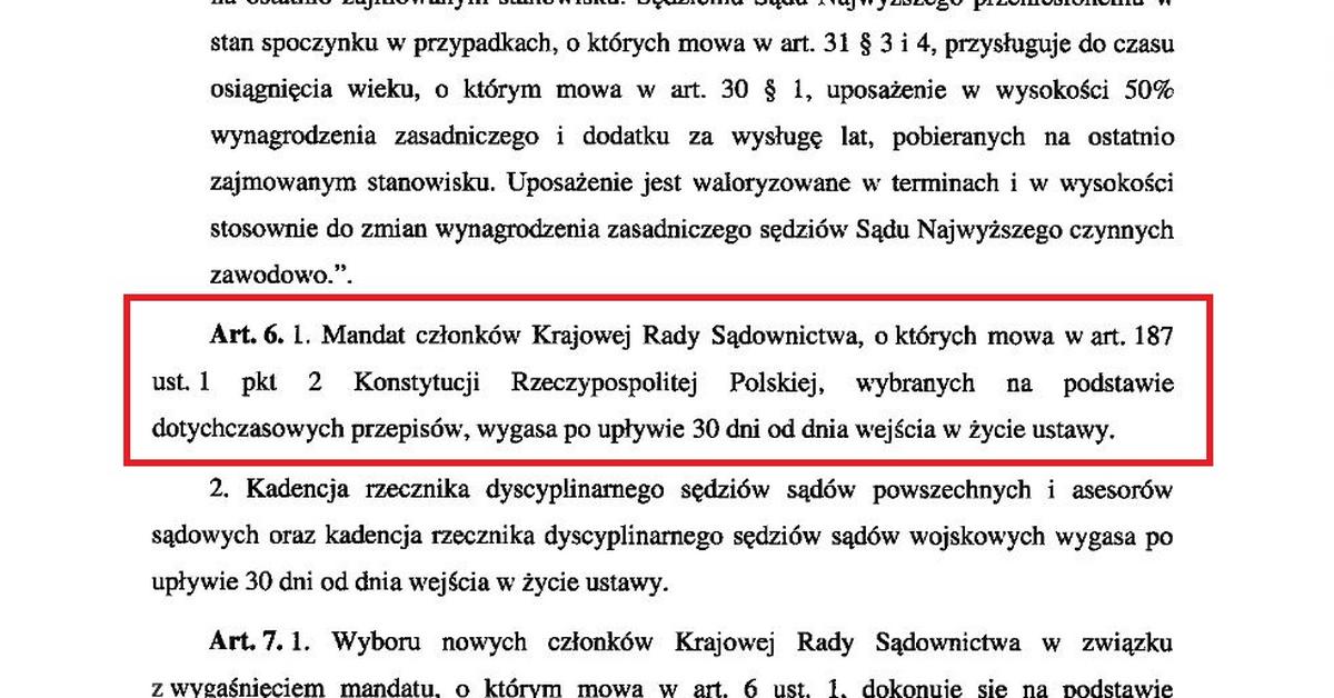 Zastanawiajacy Zapis W Projekcie Ustawy O Krajowej Radzie Sadownictwa Sprzeczny Z Konstytucja Dziennik Pl